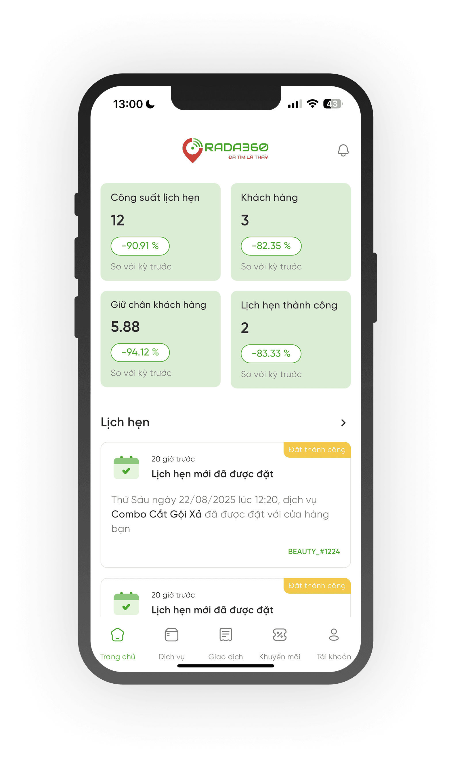 Rada360 App Partner